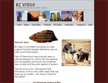 Tablet Screenshot of bcvideo.com